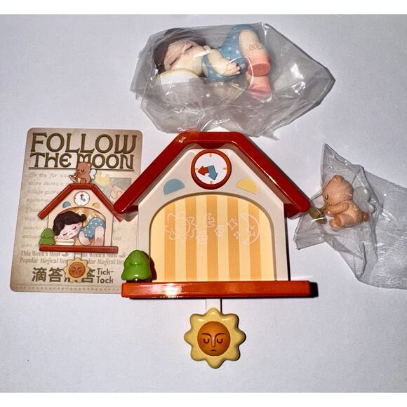 Dodo Sugar Wendy Follow The Moon Series Blind Box Tick Tock - Picture 3 of 7